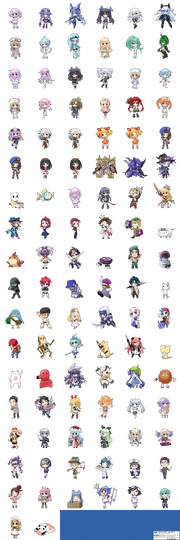 PC Computer - Megadimension Neptunia VII - Chirper Scout Icons