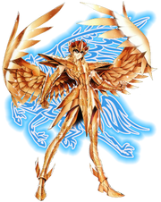 Pegasus Seiya God Cloth render by alonik