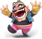 Wario ssb5 render