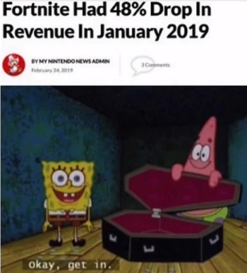 Fortnite is ded