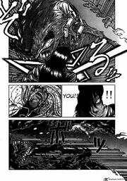 Baskerville rips off Alucard's arm 1 (Hellsing Chapter 79)