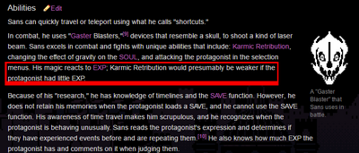 Sans, Death Battle Fanon Wiki