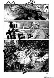 Alucard gets hit with a panzerfaust 3 (Hellsing Chapter 32)
