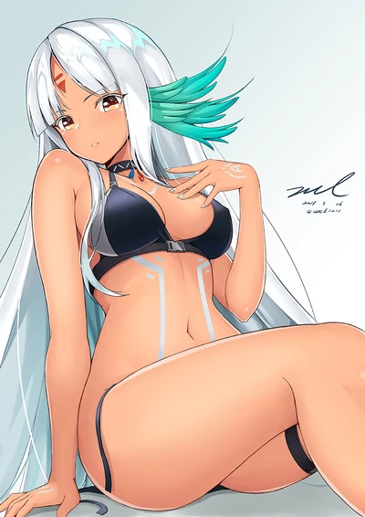 Massachusetts azur lane drawn by unel ebe303dc182cac1612531abda3b521e8