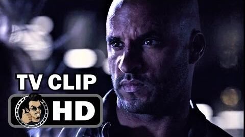 AMERICAN GODS Official Clip Rooftop Fortune (HD) Ricky Whittle Drama Series