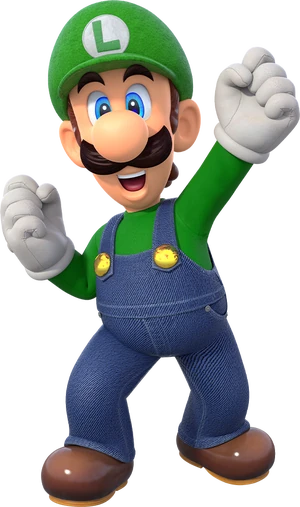 Super mario party luigi render by waluigifan32-dcmu1dm