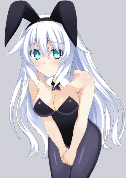 Bunny black heart Bunny black heart