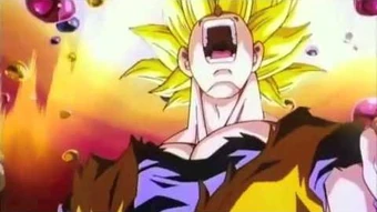Goku goes Super Saiyan 3 in Fusion Reborn-0 Goku goes Super Saiyan 3 in Fusion Reborn-0