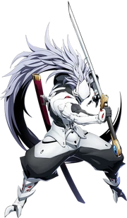 349px-BlazBlue Cross Tag Battle Hakumen Main