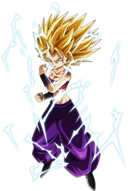 Super saiyan 2 caulifla vfx by aubreiprince-dbhydo7