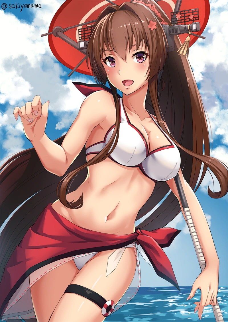 Yamato kantai collection drawn by sakiyamama b23c8731b663ddf212aefc6903e6390e