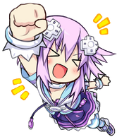 Chibi Neptune 4 Render