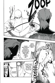 His reiatsu is soo powerful he can obliterated lower beings in contact