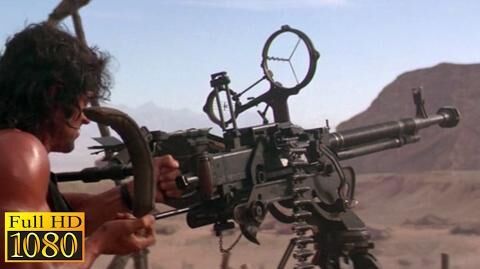 Rambo 3 (1988) - Rambo Destroy The Chopper Scene (1080p) FULL HD-0