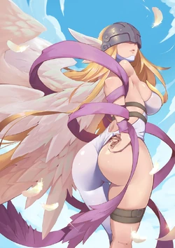 Angewomon digimon drawn by crow aberdeen sample-bc6f3fd26b81ce7bd42aa026a1cd8ef8