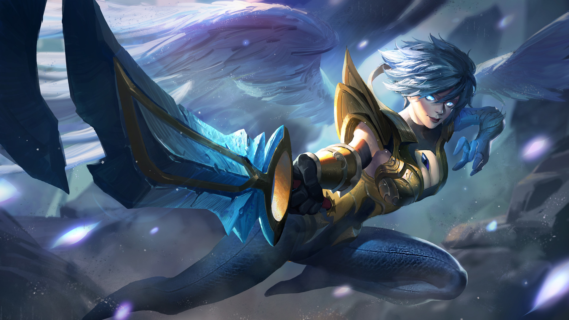 Image - Dawnbringer-riven-art-league-of-legends-1117.jpg | VS Battles Wiki | FANDOM powered by Wikia