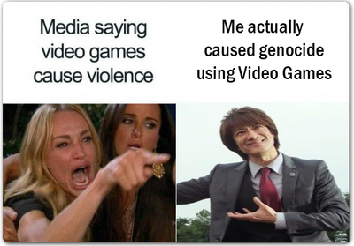 Video games cause violence dan