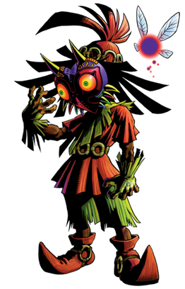 Skull kid render Skull kid render