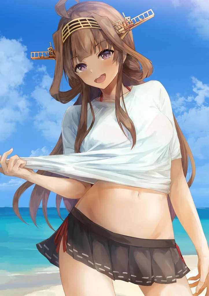 Kongou kantai collection drawn by konkito 444fe7893f99d4e9ba4b25885f95329a