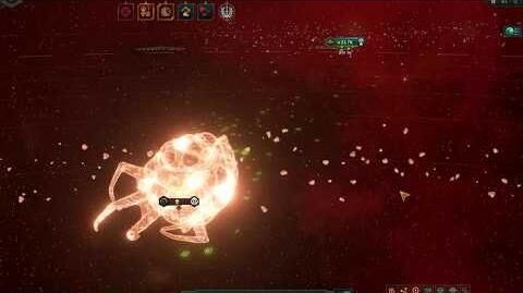 The huge swarm of Star Wars ships vs Stellar Devourer - Stellaris