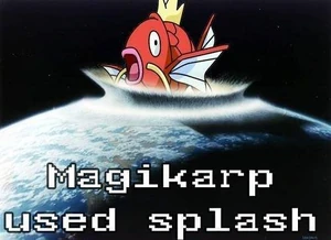 Magikarp used splash