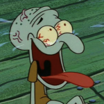 Squidward laugh Squidward laugh