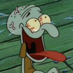 Squidward laugh