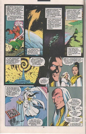 Energy Matrix Merlyn was concerned about Necrom's power Energy Matrix Merlyn was concerned about Necrom's power