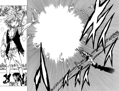 Meliodas using Counter Vanish Meliodas using Counter Vanish