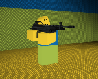 Roblox Character Noob Gun