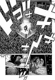 Ippo is left hand dominant, Kamogawa's forcing his own style