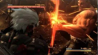 Armstrong counters Raiden's slash-0
