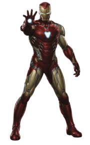 Avengers Endgame Iron Man Mark-85 PNG by Metropolis-Hero1125