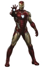 Avengers Endgame Iron Man Mark-85 PNG by Metropolis-Hero1125