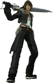 Squall Dissidia CG render