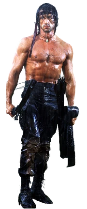 John-Rambo-Sylvester-Stallone Rendered