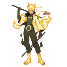 Naruto shippuden naruto uzumaki six paths mode by iennidesign-dba3fco