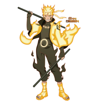 Naruto shippuden naruto uzumaki six paths mode by iennidesign-dba3fco