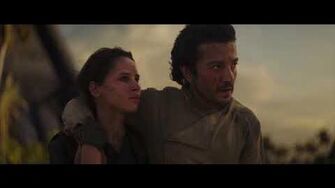 Rogue One A Star Wars Story Destruction of Scarif and death of Jyn Erso & Cassian Andor 1080p HD