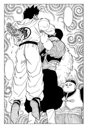 Dr Gero drives his hand through Yamcha Dr Gero drives his hand through Yamcha