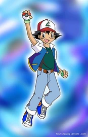 Ash Ketchum Drawing