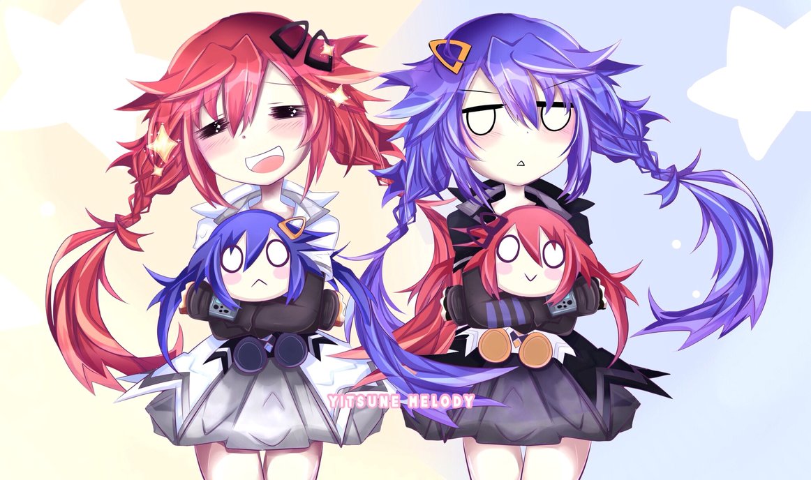 - SPEEDPAINT- Uzume and Kurome!!!