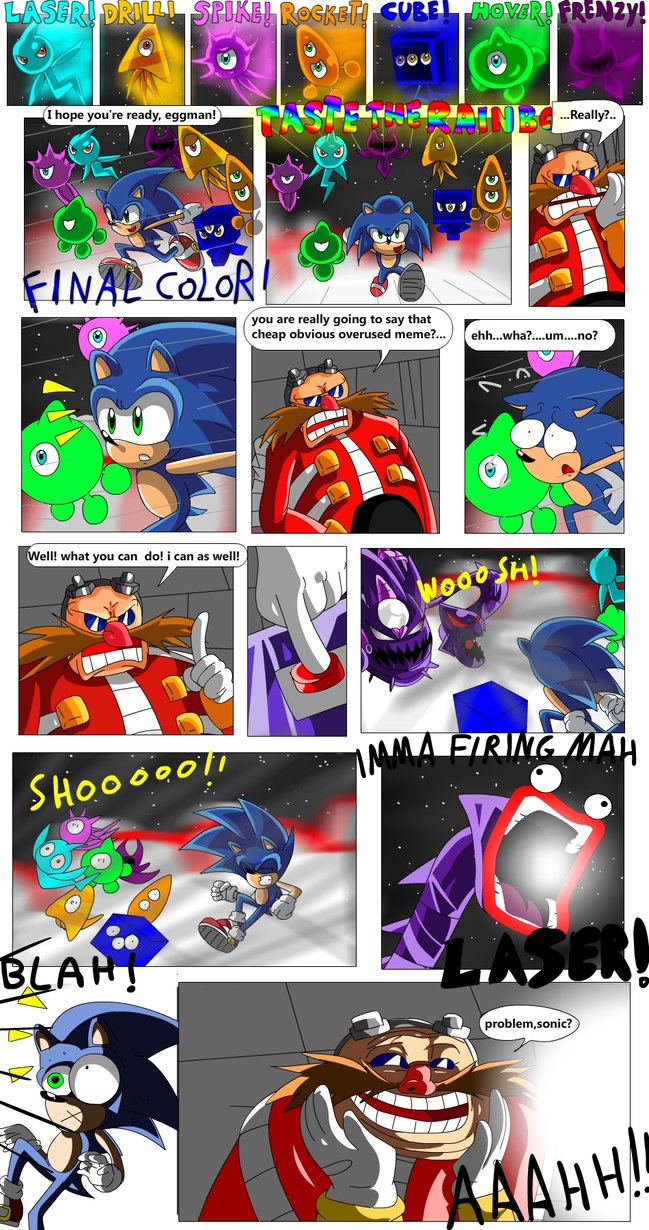 Sonic colors vs memes by bocodamondo-d5t2zz5