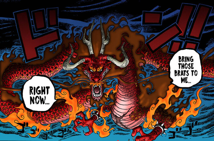 One piece coloring kaido dragon form op 921 by dooperco dcpt1m5-pre