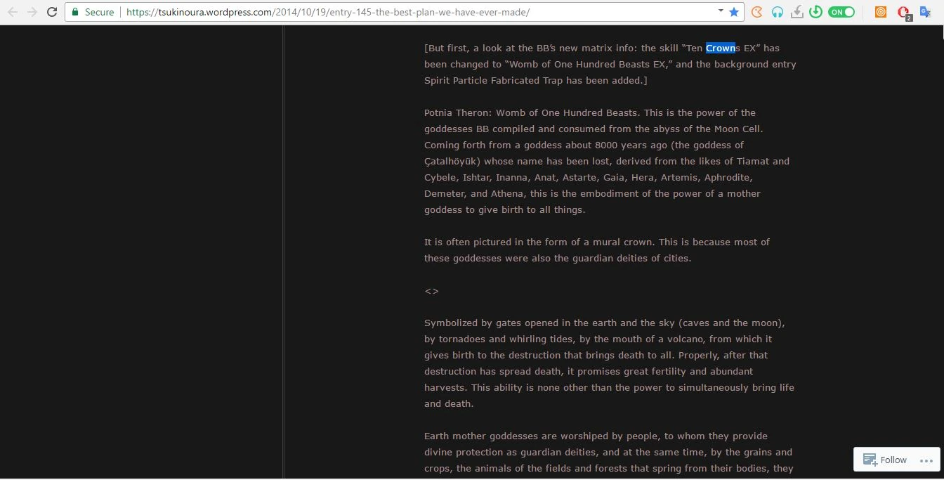 Fate/Extra CCC massive revision | VS Battles Wiki Forum