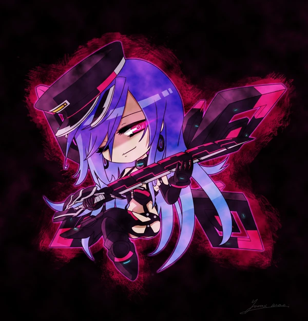 Iris heart neptune series drawn by yurax mae b4b9cf124a72e20d41c7ef361264d3c5
