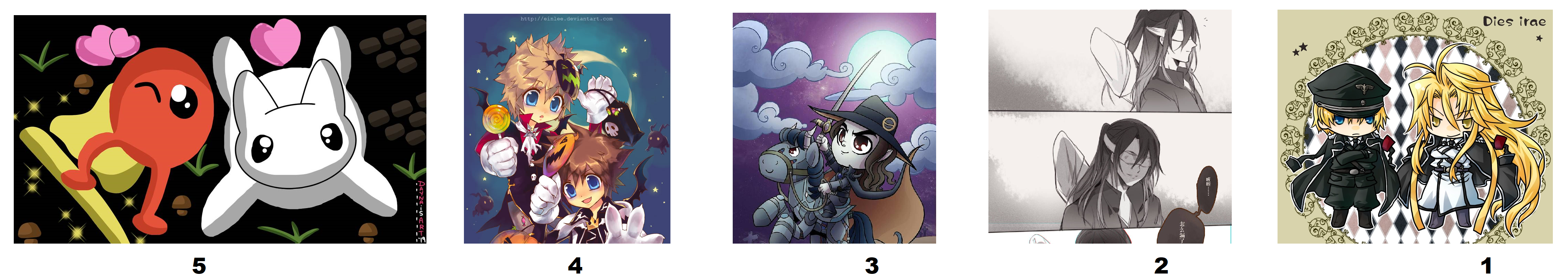 Top 5 3-As chibified