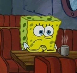 Worried Spongebob