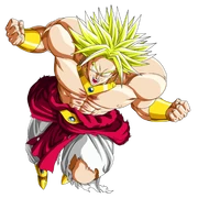 Broly of the super saiyan