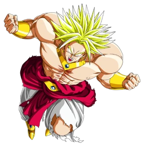 Broly of the super saiyan Broly of the super saiyan